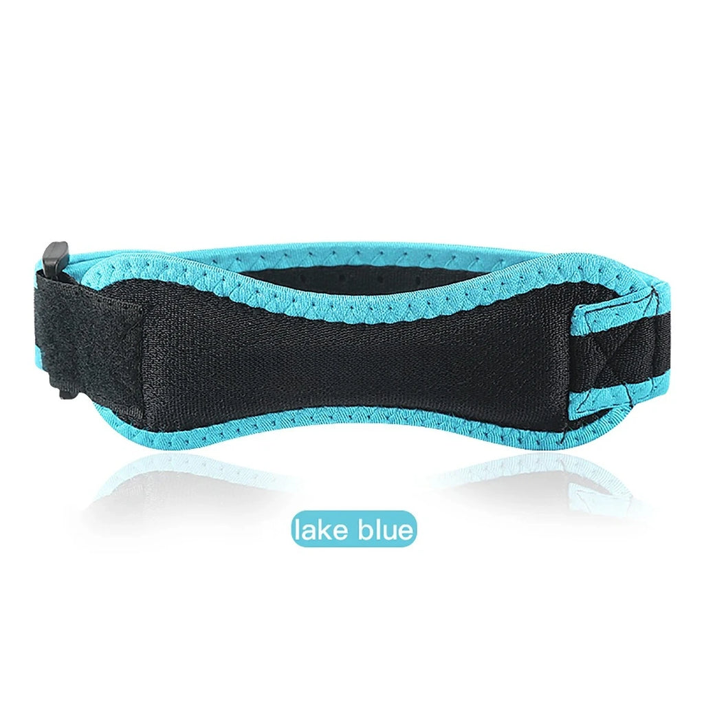 1PC Patella Kneecap Band Adjustable Silica Gel Knee Tendon Strap Protector Knee Pad Running Sports Cycling Gym Knee Support