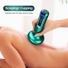 Smart Vacuum Massage Jars Rechargeable Cupping Device Infrared Red Light Warm Compress Body Back Shoulder Chinese Suction Cups
