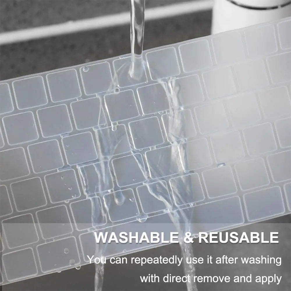 Silicone Keyboard Cover Skin for all models MacBook Air/Pro13“14”15“16” M1 M2 M3 Chip Model A2918 A2991 A2338 A2337 A2681 US&EU