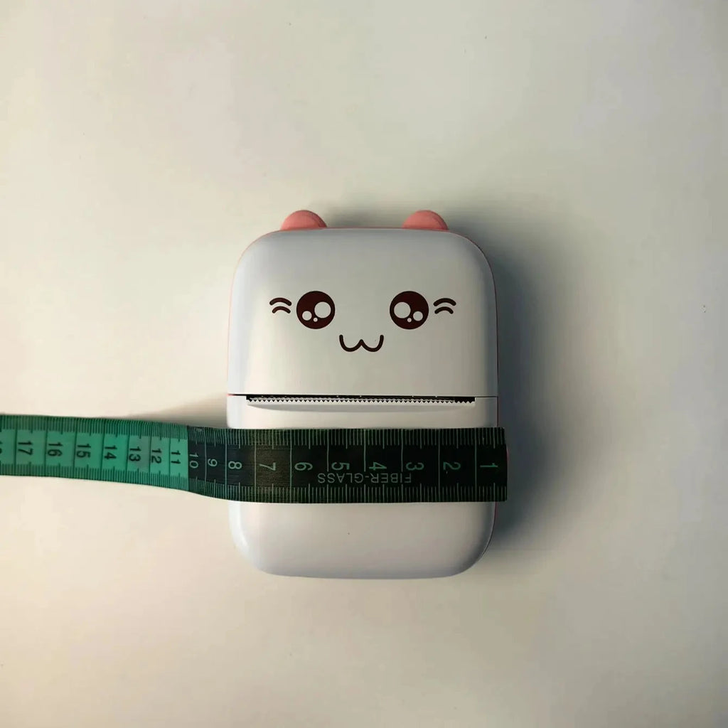 Portable Mini Thermal Printer with 13 Rolls Papers Wireless For paperang Photo Label No Ink Print Memo Wrong Question Printing