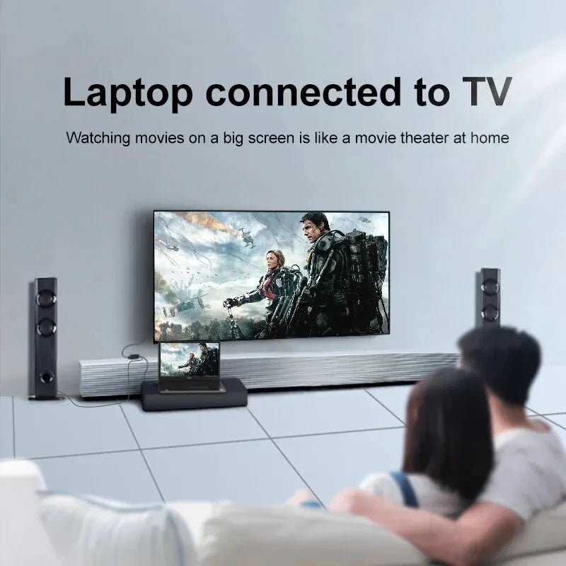 HDMI-compatible to VGA Converter Adapter 1080P VGA Adapter 3.5MM Audio Jack For PC Desktop Laptop to HDTV Projector Video Audio