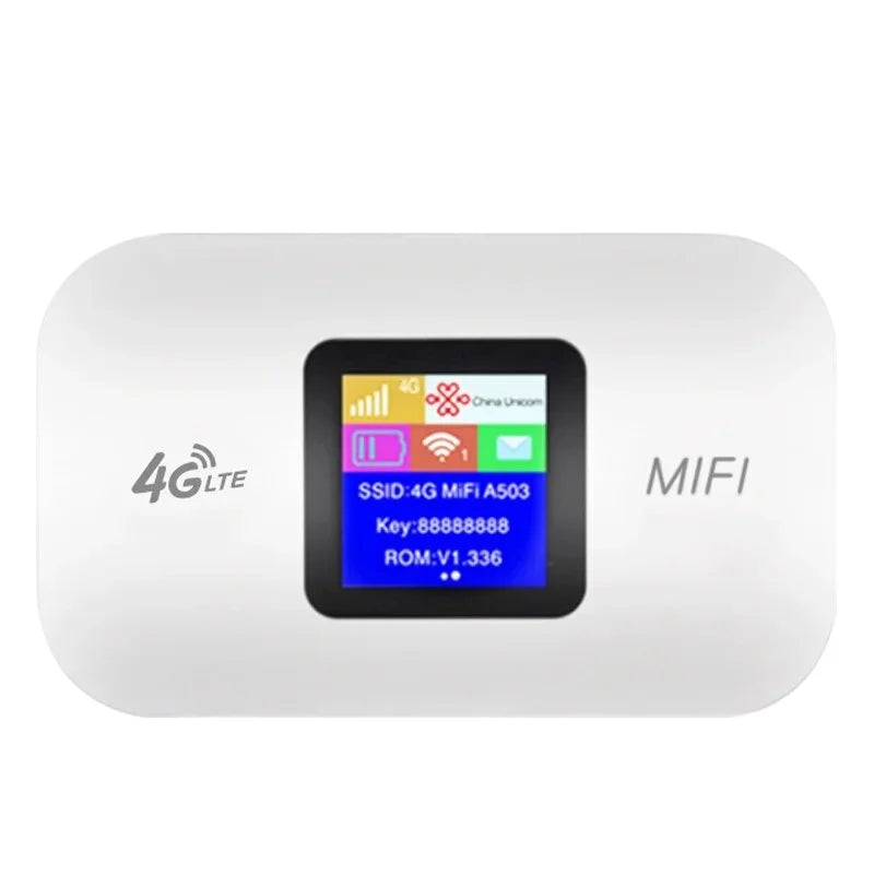 4G Lte Router Wireless Wifi Portable Modem Mini Outdoor Hotspot Pocket Mifi 150mbps Sim Card Slot Repeater 3000mah