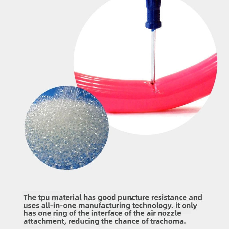 RideNow Bike Inner Tube 700C18 23 25 28 30 32 Road Glowing valve Bicycle TPU Tire 65mm Ultralight 36g French Valve Accessories