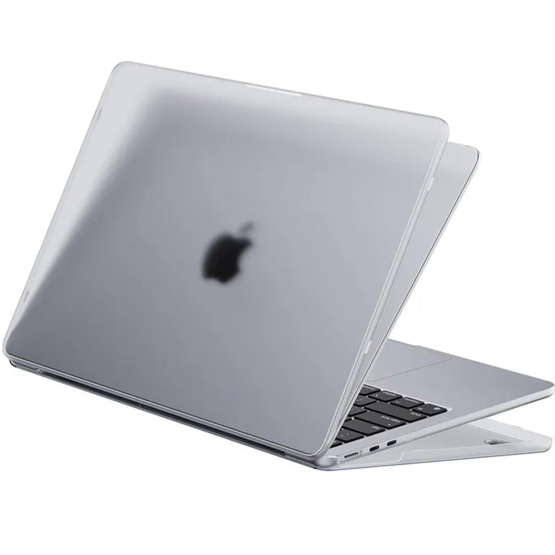 Matte Clear Laptop Case for Macbook Air 13.6 M4 15 M3 Frosted Cover for Mac Book Pro 13 M1 M2 14 M4 16 2025 Sleeve Accessories