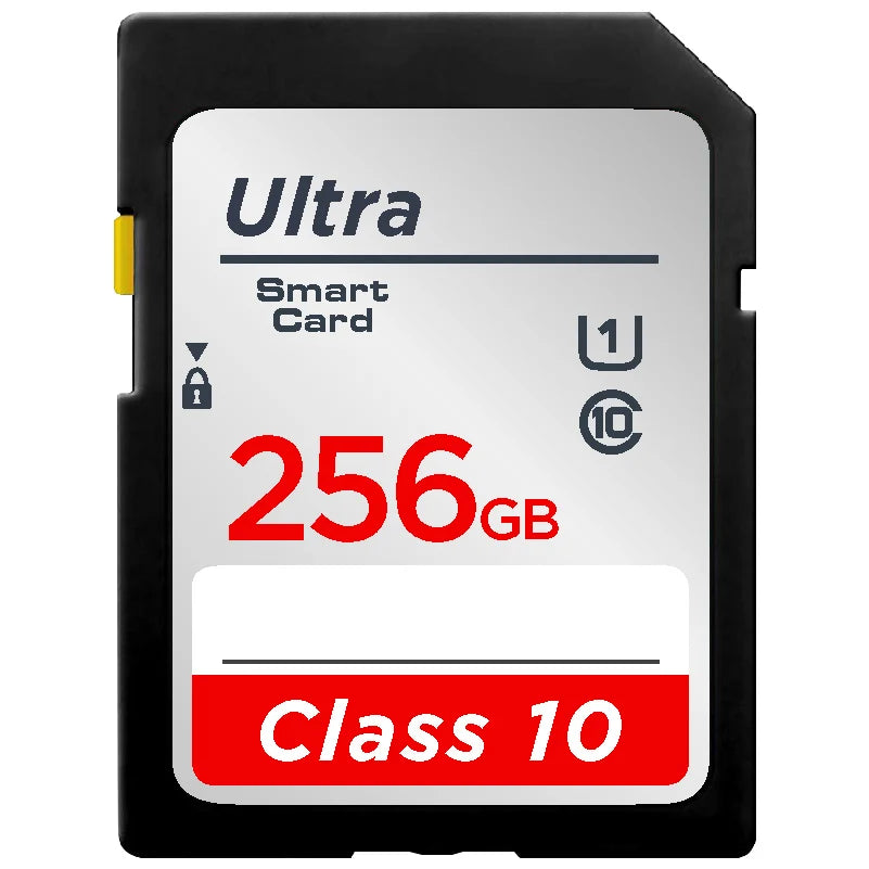SD Card 64GB 128GB 256GB V10 16GB 32GB Normal Full Size Flash SD Memory Card High Speed for Camera