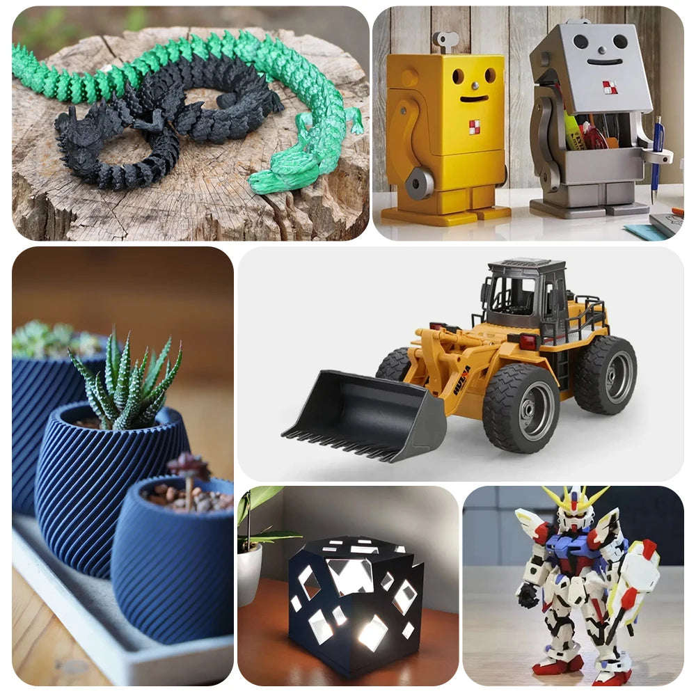 10KG/22LBS Multicolor PLA filament 1KG/Roll 1.75mm For 3D Printer Material for 3D Printing 3D Printer Filament Free Shipping