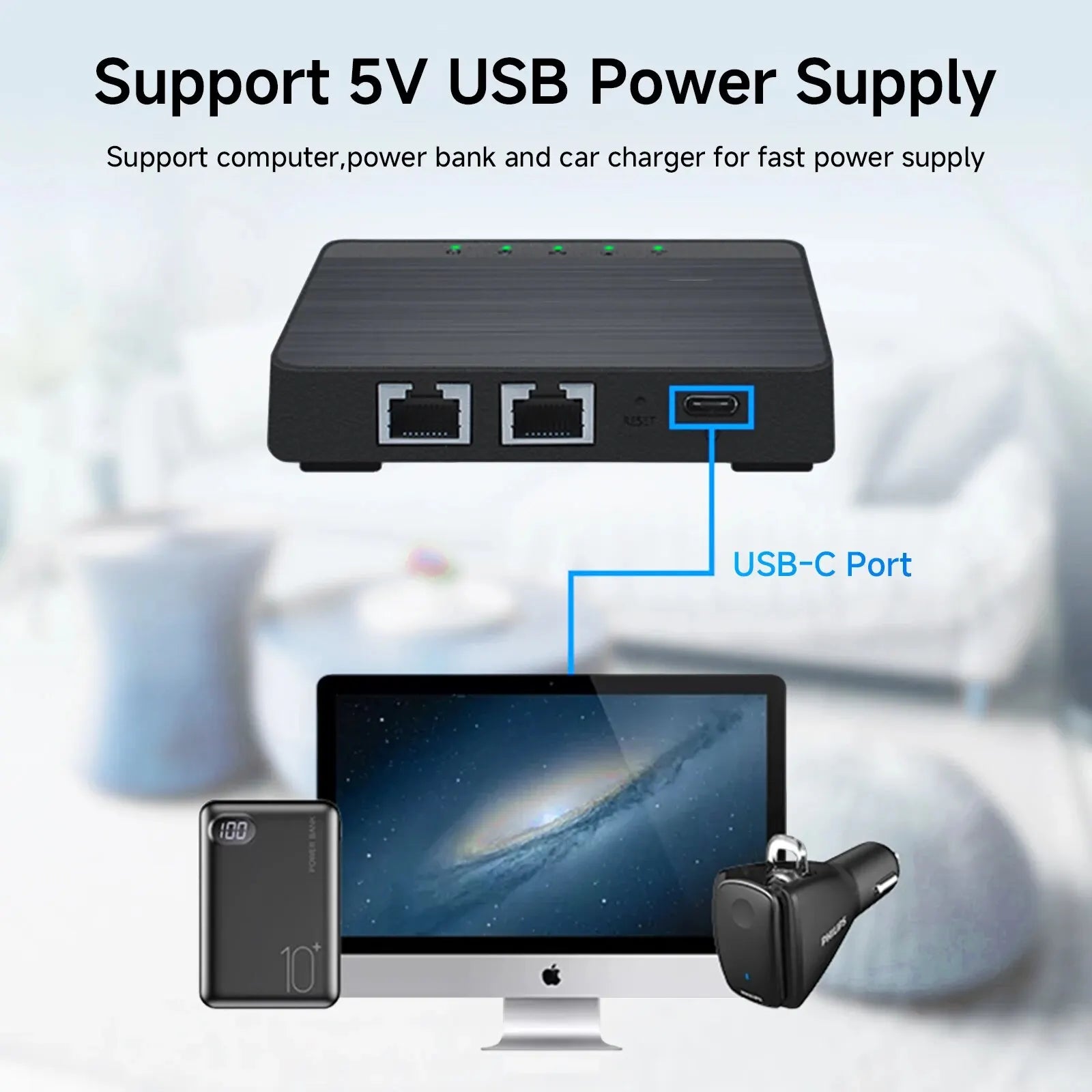 New Mini Box 4G Lte Router Wifi SIM Card Modem 4G Car Wifi Amplifie Support 5V USB Power Supply and 30 Device Connections