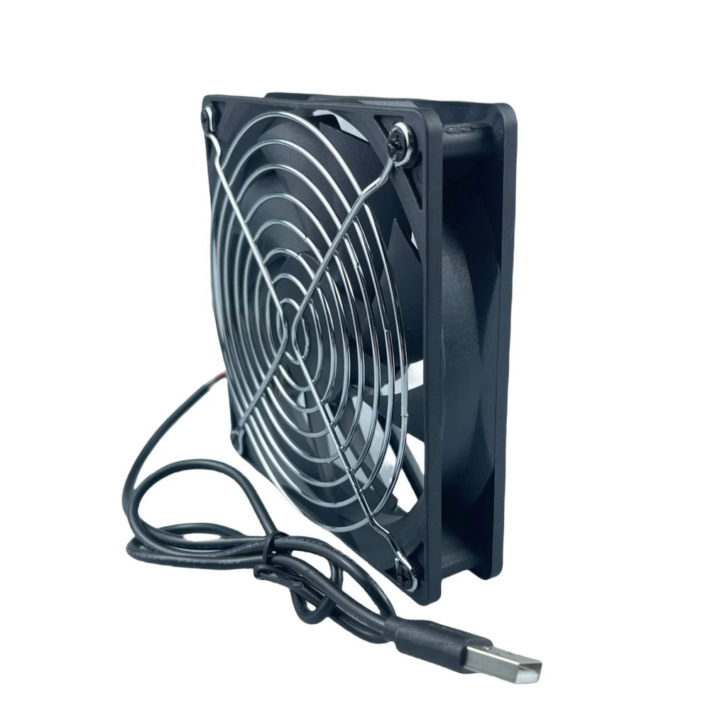 120x120x25mm 120mm 12cm DC 5V USB Power Cooling Case Fan For Receiver DVR Xbox TV Box Router