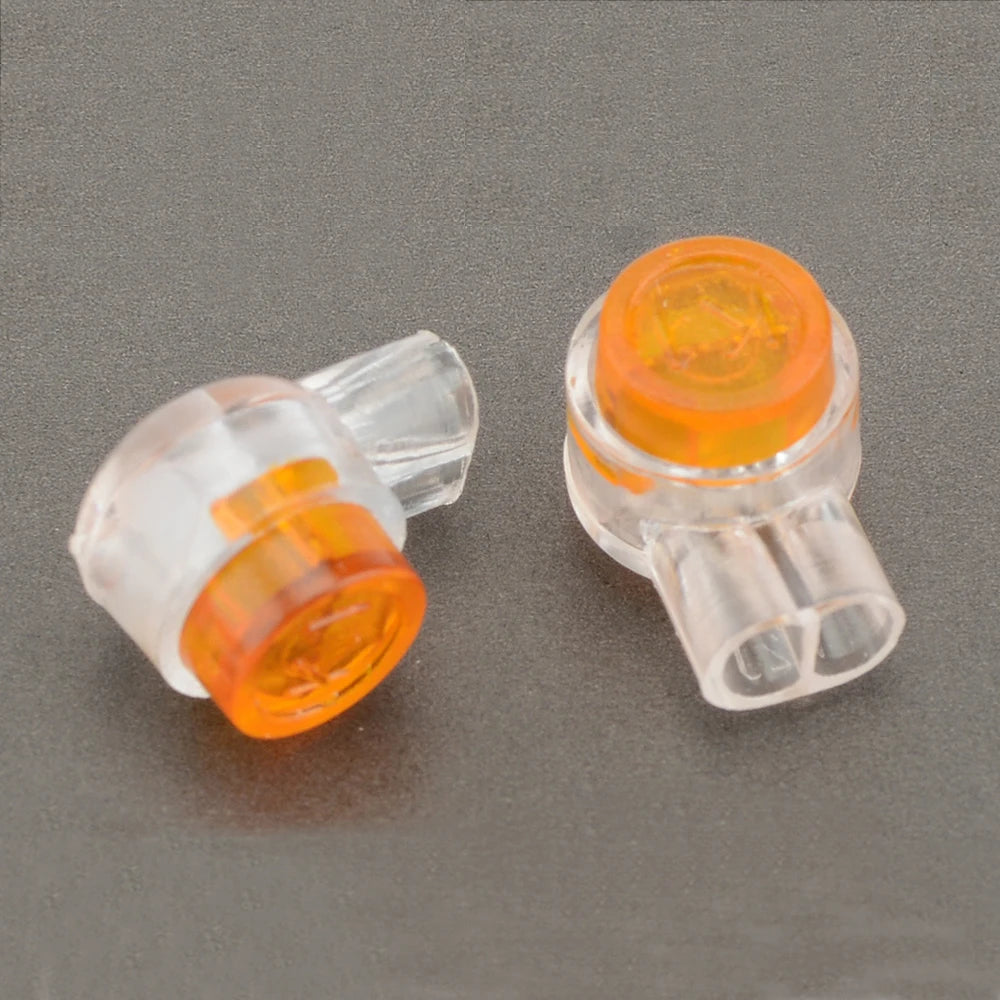 100PCS UY1 UY2 UY  Connector Wire Splice K1 K2 K3Connector RJ45 Wiring Ethernet Telephone Cable Cord UY1 Network Cable Terminal