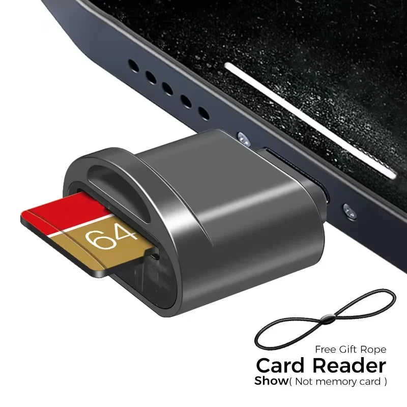 Micro TF SD Card Reader Converter For IPhone IPad OTG To Micro SD Card Reader Viewer Adapter Memory Card Reading Support IOS 13
