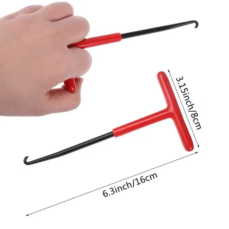ISGTDRM Motorcycle Exhaust Spring Hook T Shaped Handle Exhaust Pipe Spring Puller Installer Hook Repair Tool for Springs Removal