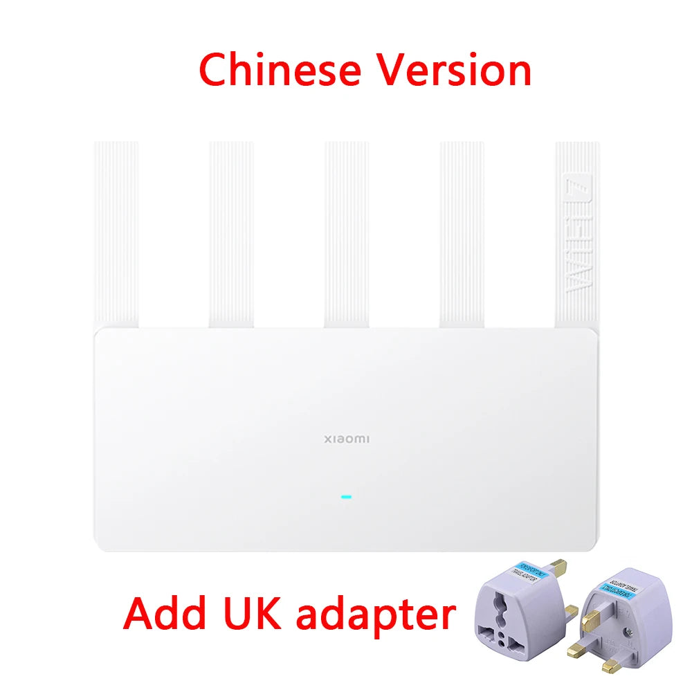 New XIAOMI Router BE5000 WiFi 7 5011Mbps 2.5GHz Network Port 512MB Memory Dual Broadband Access Network Security Protection CN