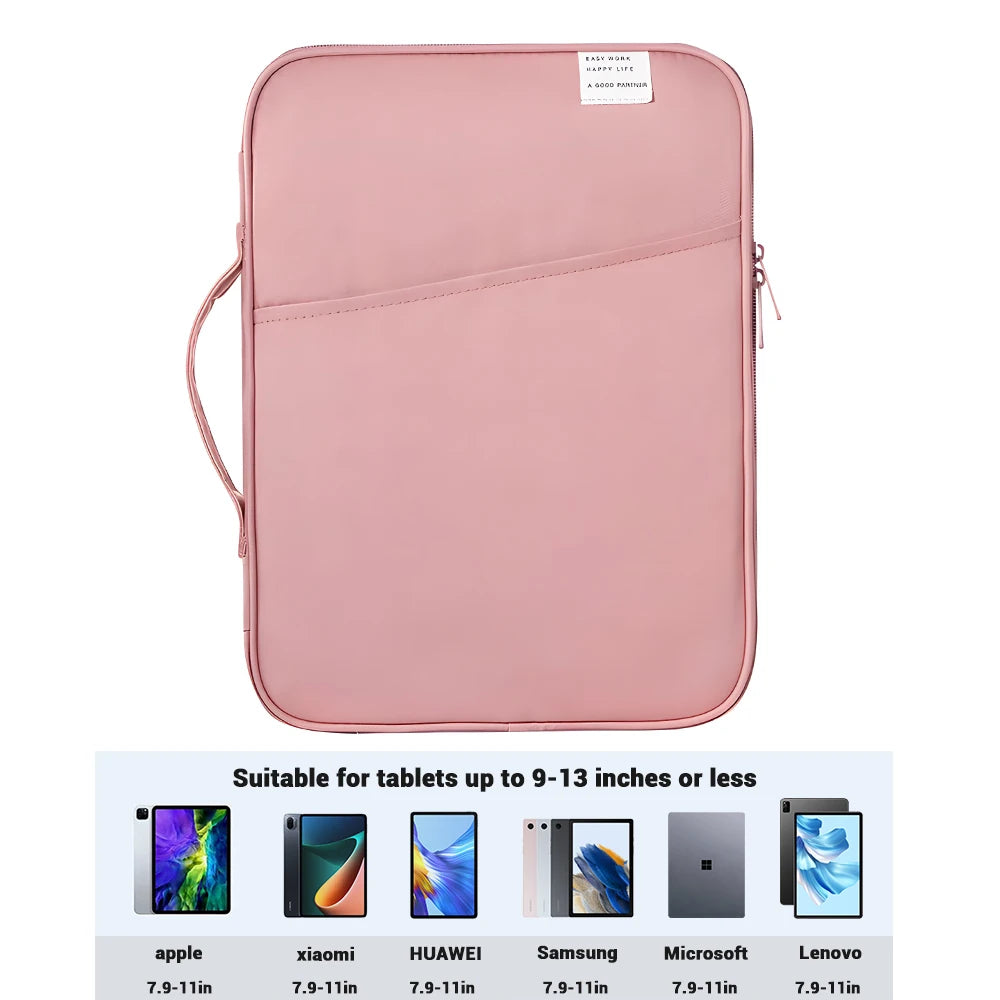 Tablet Handbag Case 9-11inch For iPad Air 4 5 Pro 11 Mini 5 6 iPad Case For XiaoMi 5 Samsung Huawei Lenovo Shockproof Pouch Bags