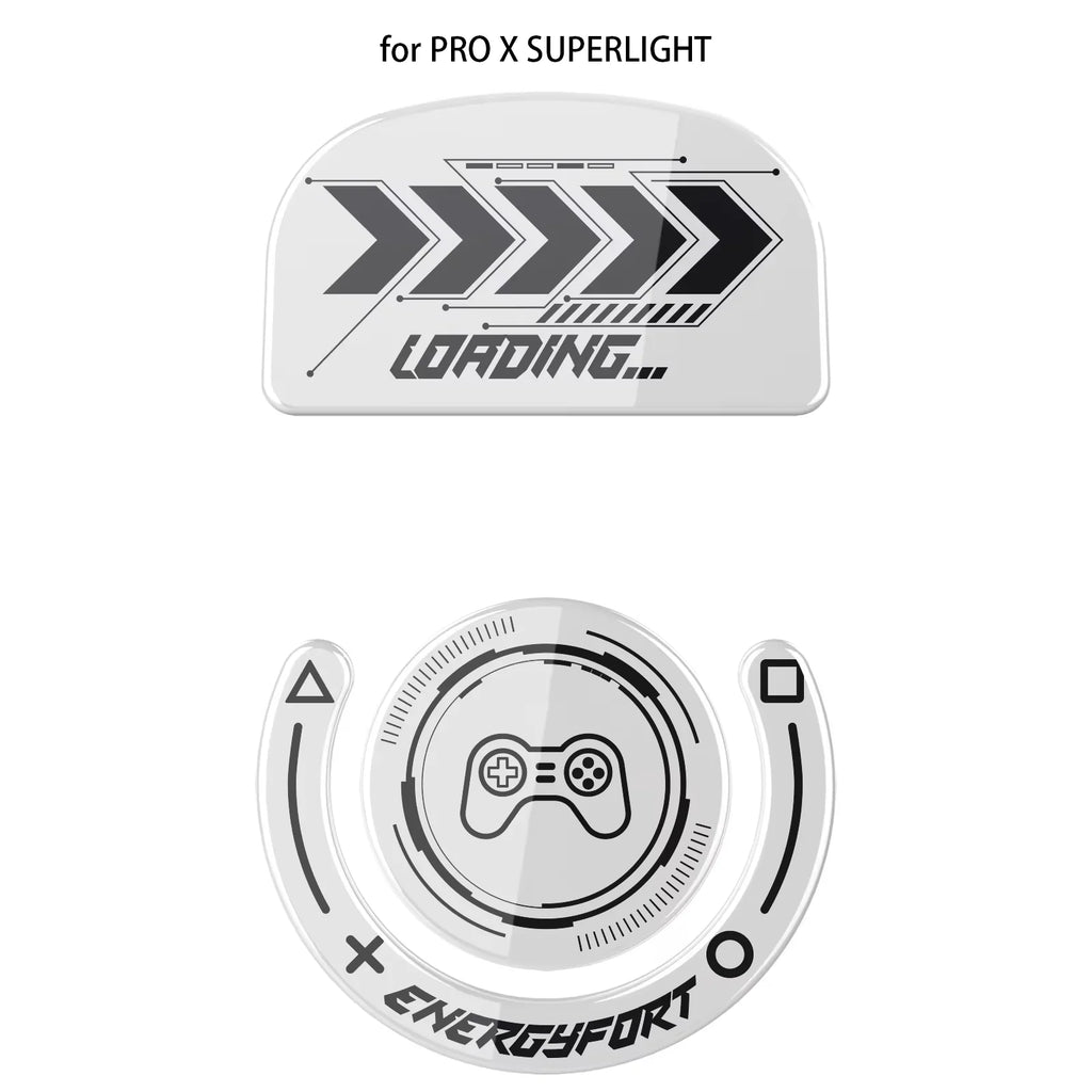 Glasses Mouse Feet Skates For Logitech G PRO X SUPERLIGHT Sticker Rounded Curved Edge GPXS Glide Feet For FPS MOBA Games