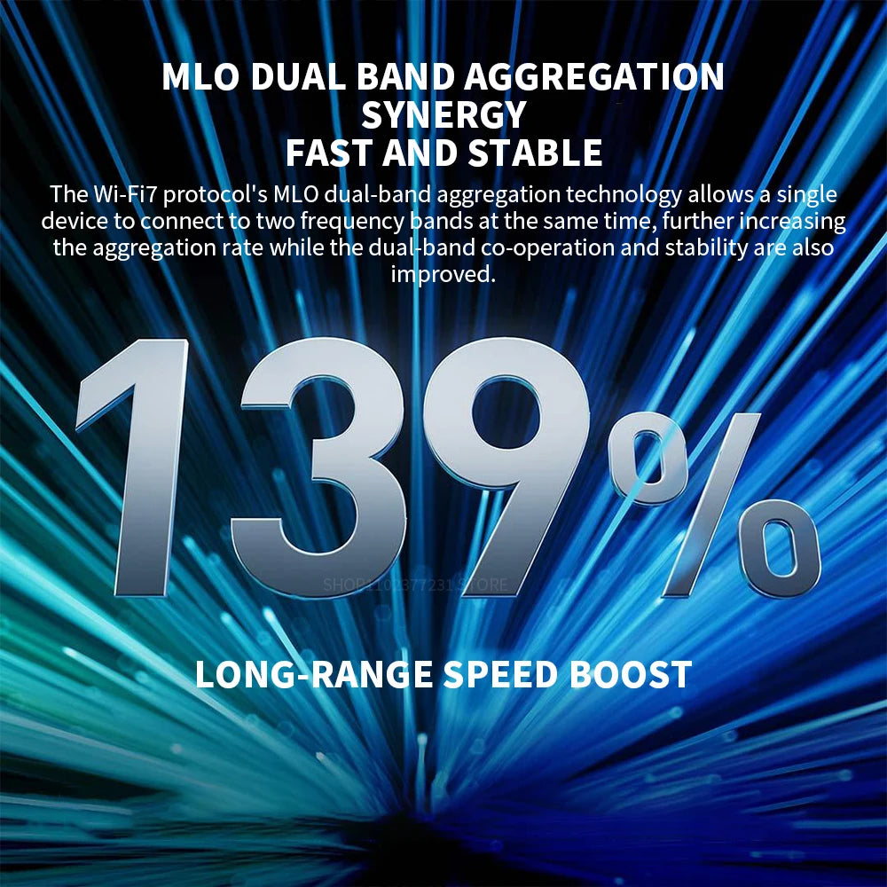 New XIAOMI Router BE5000 WiFi 7 5011Mbps 2.5GHz Network Port 512MB Memory Dual Broadband Access Network Security Protection CN