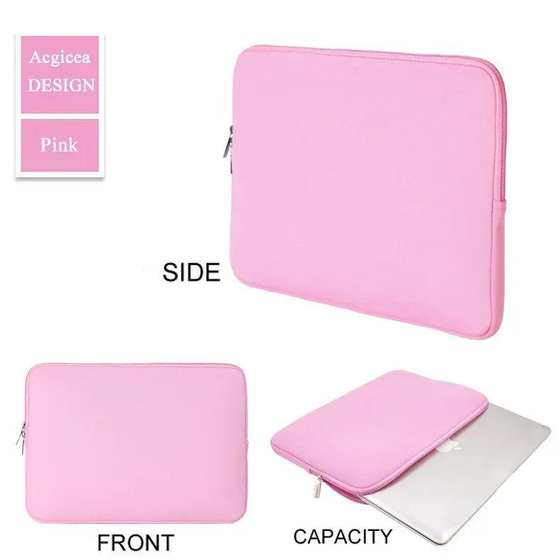 11-15.6 Inch Laptop Case Soft Bag Laptop Bag Office Travel Business For Macbook Air Pro For Xiaomi Lenovo Hp Dell Computer Case