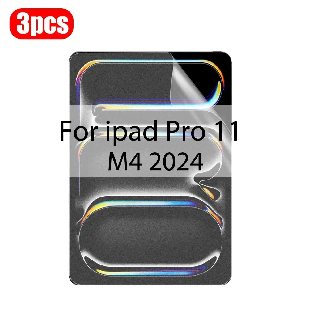 FASO 3Pcs Paper Feel Like Screen Protector For ipad Air 11 Pro 13 2024 10th 9th Generation 8 7 6 Air 5 4 Pro 11 12.9 10.5