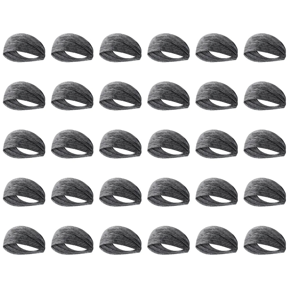Elastic Sports Headbands Sweat Absorption Headdress Quick Dry Workout Headband Anti-slip Breathable Sweatbands for Yoga Running
