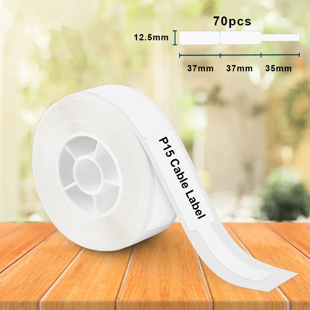 Marklife P15 Wireless Bluetooth Label Printer Portable Thermal Printer Similar as D11 D110 D101 Label Machine Mini Label Maker