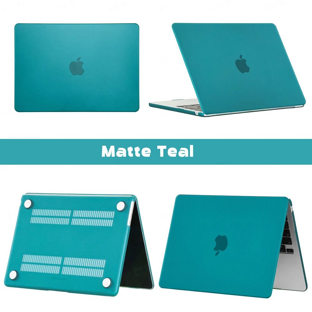 For Macbook Air 13 Case for Laptop accessories Macbook Air M1 M2 2025 M4 Air 15 Funda Macbook Pro 14 case M3 2023 Pro 16 Cover
