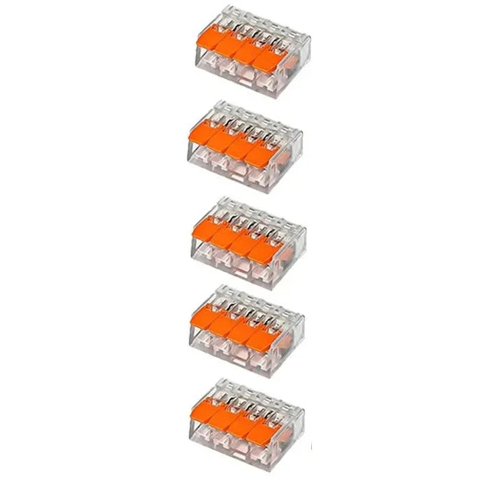 10-75 Pcs Orange Universal Type Quick Plug-in Terminals,Electrical Equipment Connectors,Wire Connector Terminals,250V/32A