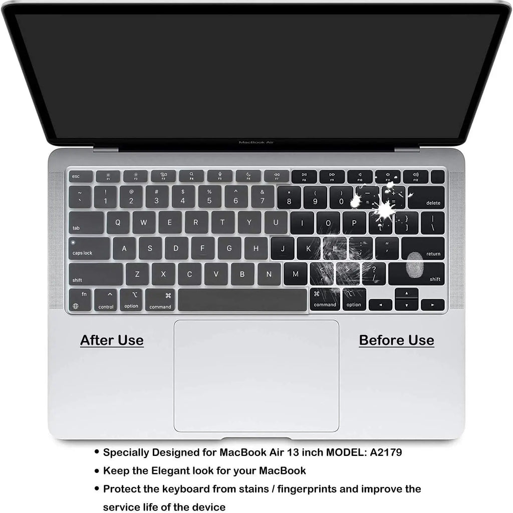 Silicone Keyboard Cover Skin for all models MacBook Air/Pro13“14”15“16” M1 M2 M3 Chip Model A2918 A2991 A2338 A2337 A2681 US&EU