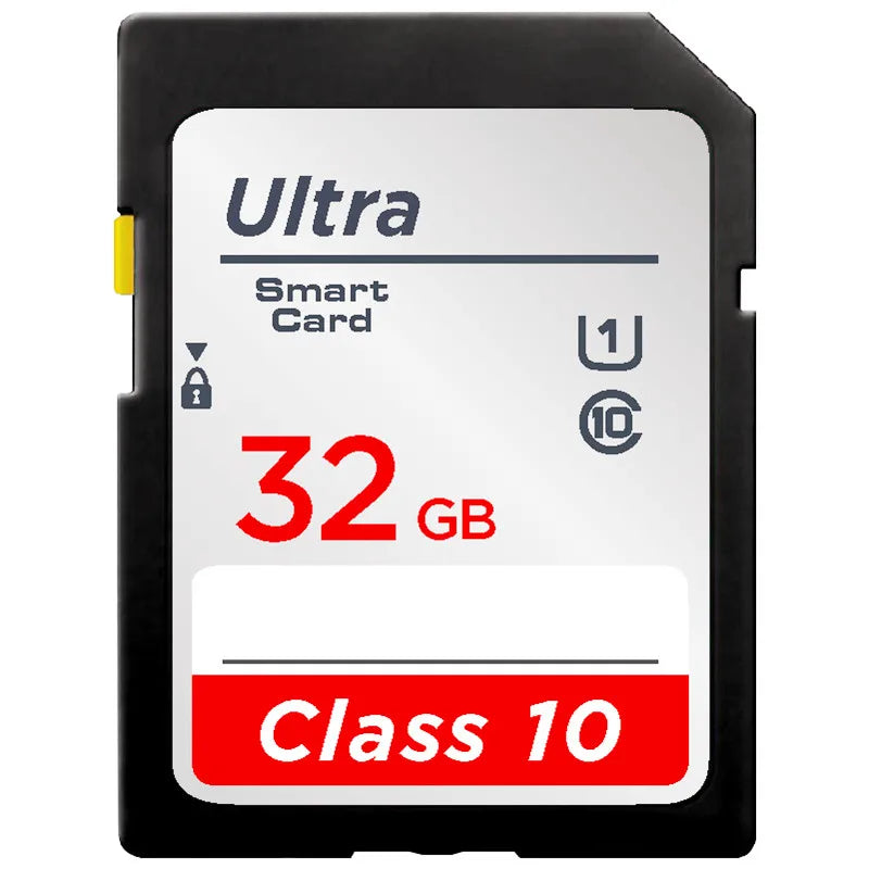 SD Card 64GB 128GB 256GB V10 16GB 32GB Normal Full Size Flash SD Memory Card High Speed for Camera