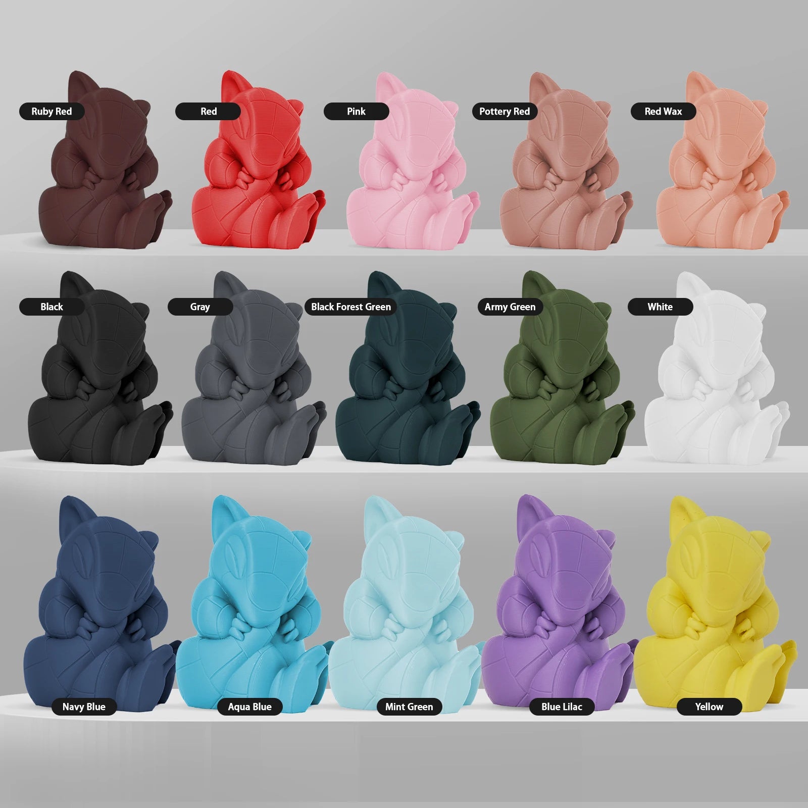 ERYONE Matte PLA Filament 1KG 1.75mm High Quality Spool Matte Filament For 3D Printer New Arrival  Fast Shipping