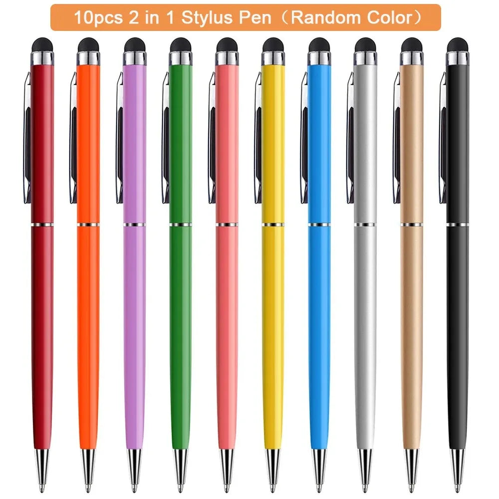 10Pcs Universal Stylus Pen Tablet Drawing Capacitive Screen Touch Pen for iphone ipad Samsung Xiaomi Android Mobile Phone Pencil