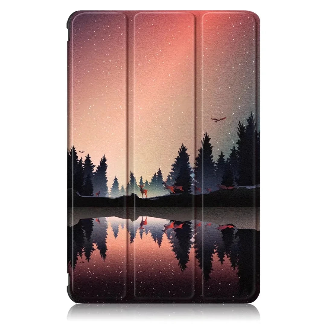 For Samsung Galaxy Tab A9 2023 Case 8.7 inch Magnetic Tri-Folding PU Leather Stand Cover for Galaxy Tab A9 SM-X110 X115 Tablet