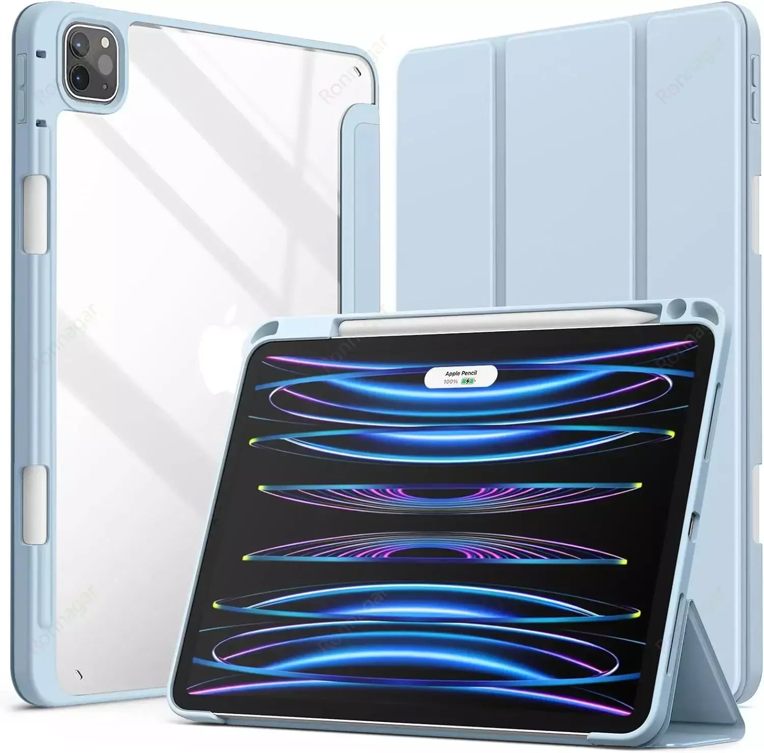 Smart Case for iPad A16 11th Gen 2025 2024 for iPad Air11 13 inch M2 M3 for ipad Air5 4th Pro11 13 M4 M2 10th 9th 8 7 10.2 10.5