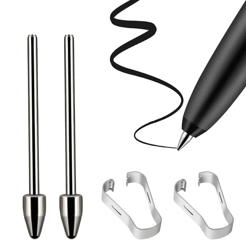 Replacable Pencil Nib for Samsung Tablet S6 Lite S7 S9 Note10/20 S22U S24U Titanium Alloy Touch Stylus S Pen Tip Wear Resistant