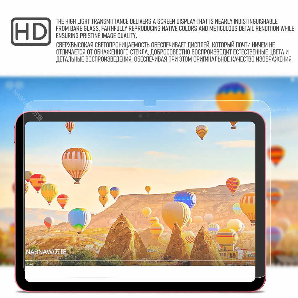 For iPad 11 Tempered Glass For iPad 2025 11th Generation Screen Protector iPad 11-inch A16 Film Guard Anti Scratch HD 2-Pack