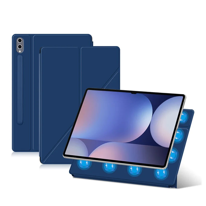 Magnetic Case For Samsung Galaxy Tab S10 Ultra 14.6 S10 FE Plus 13.1" S10+ S9+ 12.4" S9 FE 10.9 S8 S7 11 inch Tablet Smart Cover