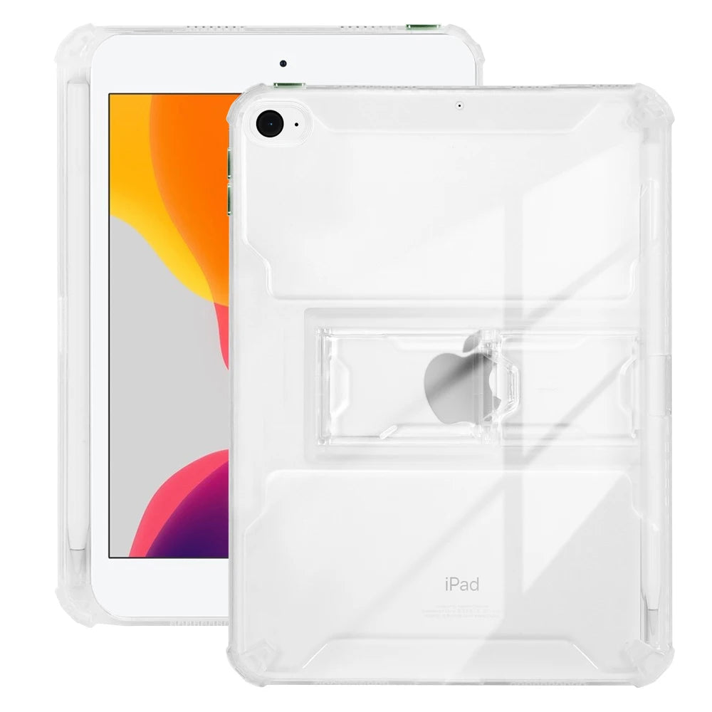 For iPad Case 2022 Pro 11 10th Generation 10.9 Air 5 4 10.2 7/9th 2021 Mini 6 10.5 2018 9.7 5th 6th 12 9 Transparent Cover Funda
