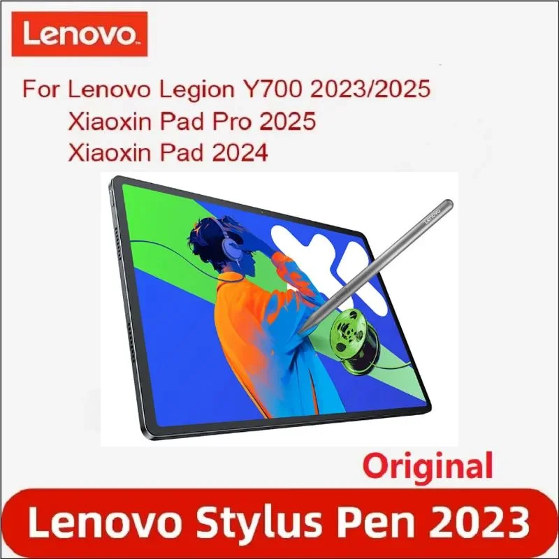 Lenovo Stylus Pen for Tablet Legion Y700 2023/2025 Xiaoxin Pad 2024 Type C Charging AP501U Sensitivity Magnetic Precision Pens