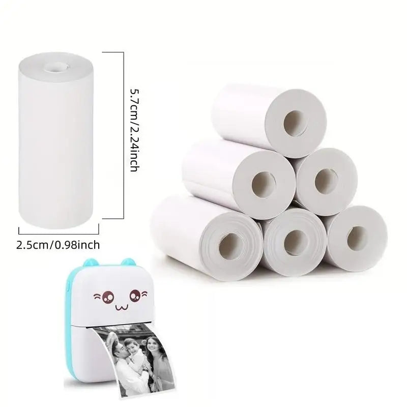 Printing Paper Convenient For Pocket Printers Student Wrong Question Thermal Bluetooth Mobile Phone Photo Data Note Print Camera