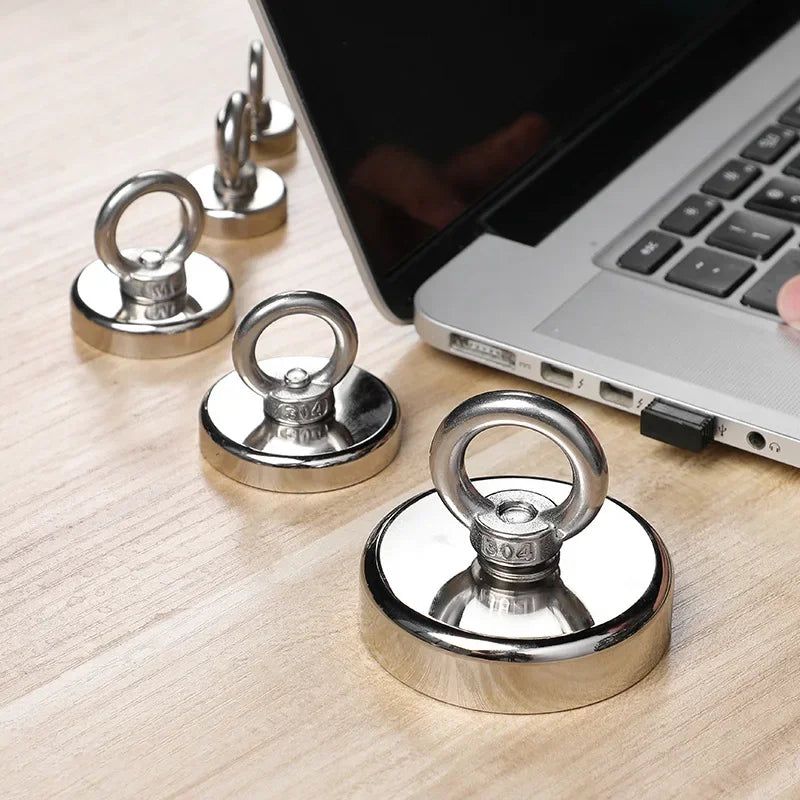 Heavy Duty Underwater Salvage Magnet Strong Magnetic Ring for Easy Retrieval and Fixing