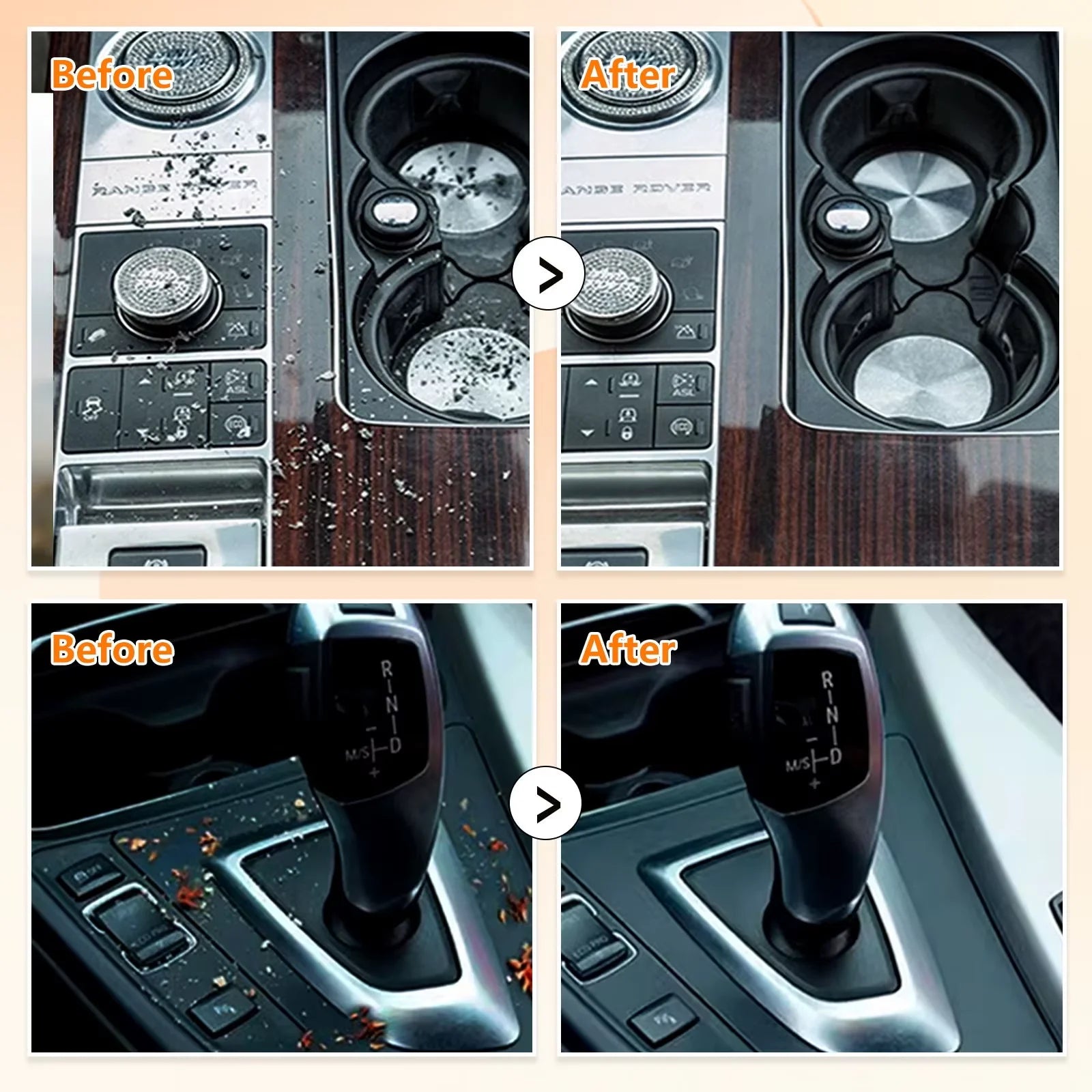 80ml Jelly Cleaning Gel for Car Air Vent & Keyboard Dust Removal, Soft High Adhesion Cleaning Mud for Auto Interior, Easy to Use