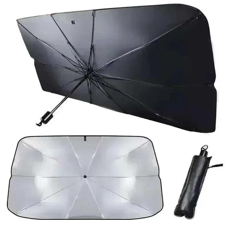 Car parasol Car parasol Retractable parasol Insulated front windshield parasol UV insulated parasol
