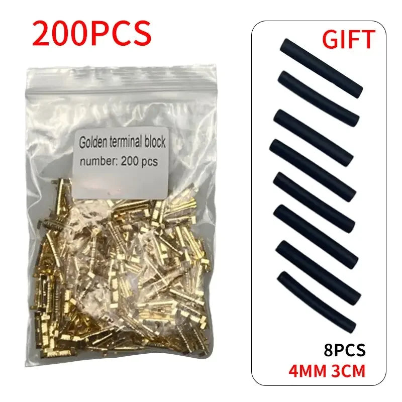 50pcs 100pcs 200pcs Docking Terminal U Type Terminal Tab 0.3 To 1.5mm2 Terminal Block Connector Double Connector Terminal