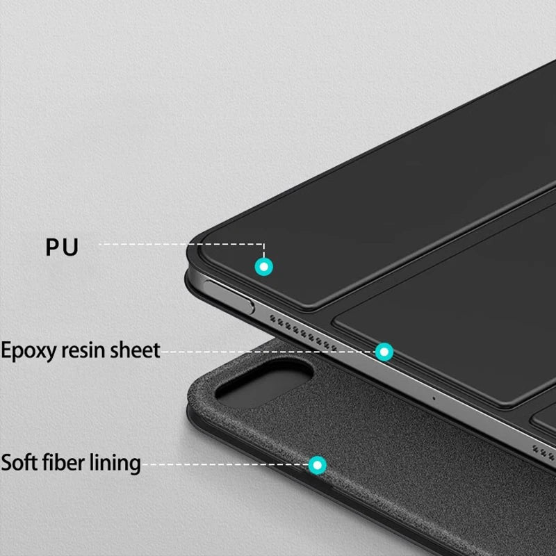 Smart Case for iPad Pro 11 Case Magnetic Ultra Slim Tri-folds Cover for iPad 10th Gen. 10.9 Air 5 Pro11 M2 2022 Protection Clip