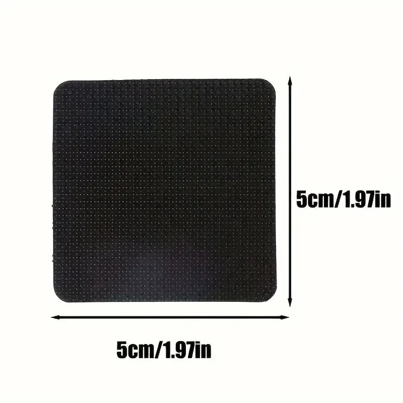 100/2pc New Carpet Fixing Stickers Double Faced High Adhesive Car Carpet Fixed Patches Home Floor Foot Mats Anti Skid Grip Tapes