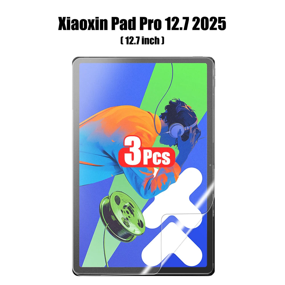 2PCS Tempered Glass For Lenovo Xiaoxin Pad Pro 12.7 2023 2024 2025 Screen Protector For Xiaoxin Pad 2024 11 inch Film