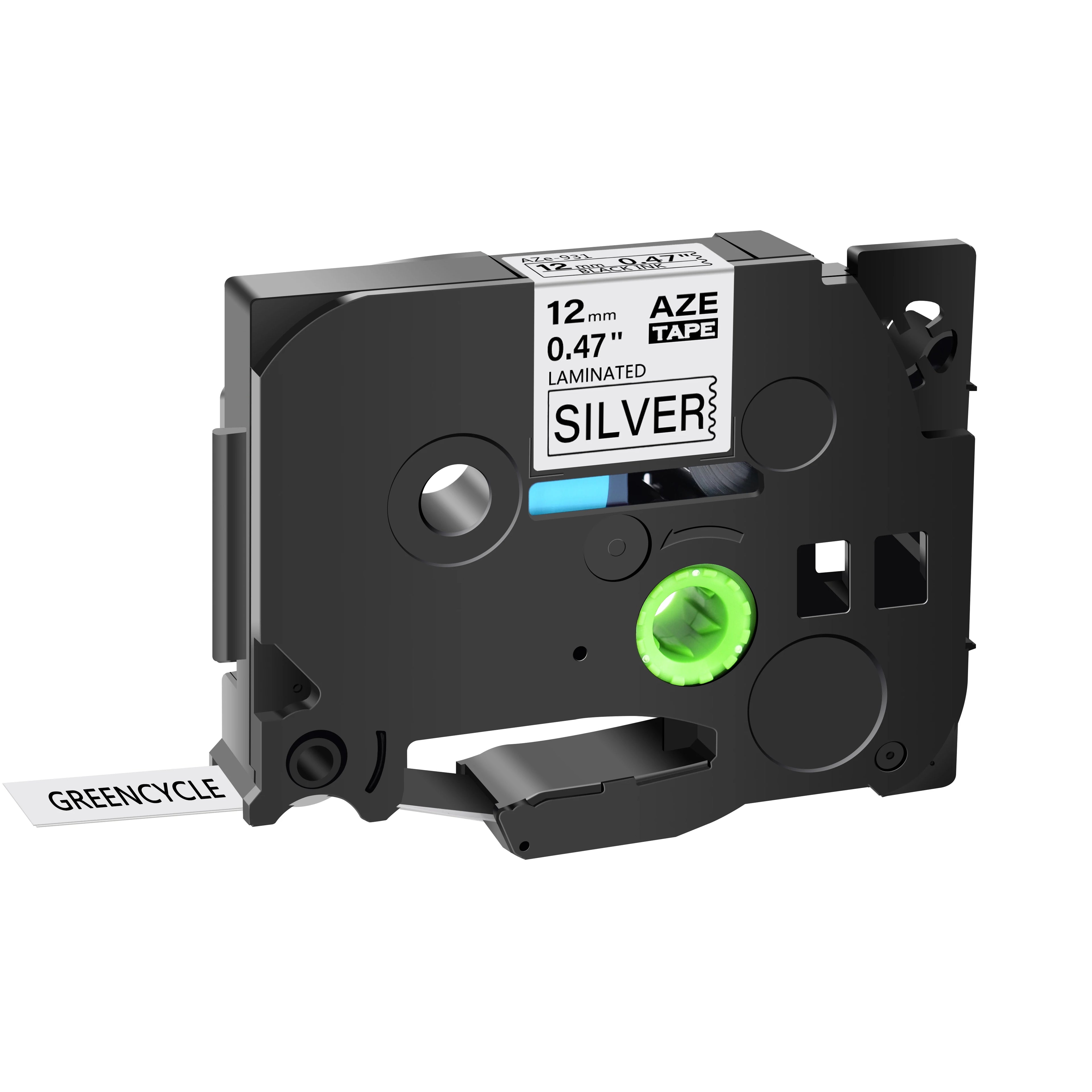 GREENCYCLE 1Pcs 6mm/9mm/12mm 231 Label Tape Compatible for Brother P-Touch Label Maker for TZ TZE 131 231 431 531 631 731 Ribbon