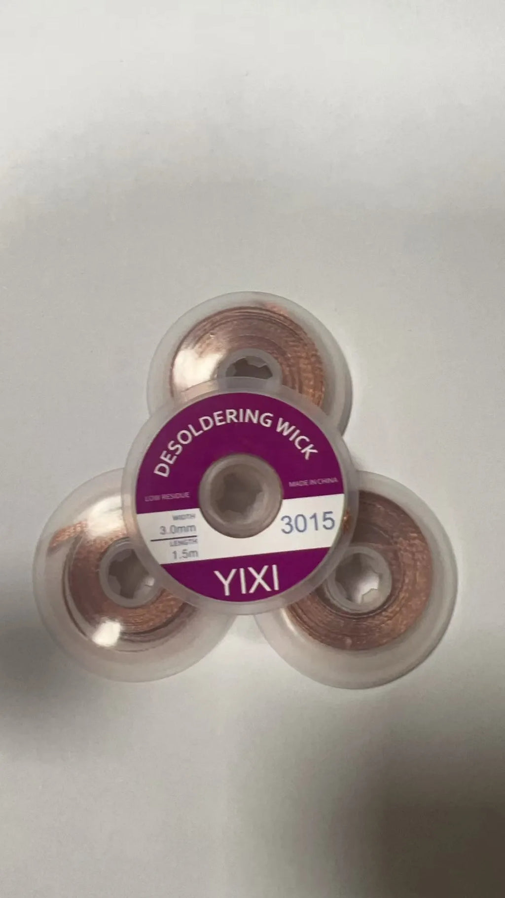 Desoldering Wire 1.0/1.5/2.0/2.5/3.0/3.5mm Braid Soldering Mesh Welding Parts Low Residue No-Clean Solder Tin Remover Tool