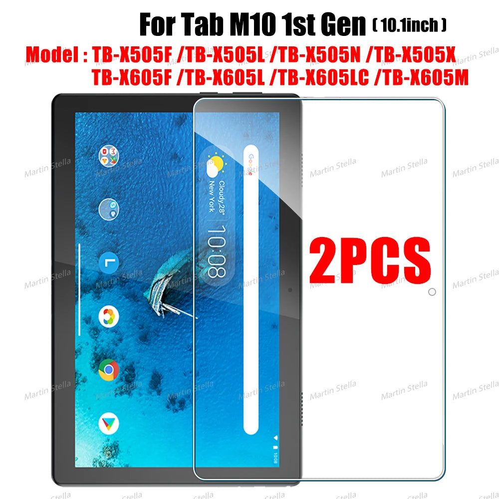 2PCS Screen Protector Tempered Glass for Lenovo Tab M10 Plus 3rd 2nd 1st Gen M11 P11 Pro Tablet Lenovo Film