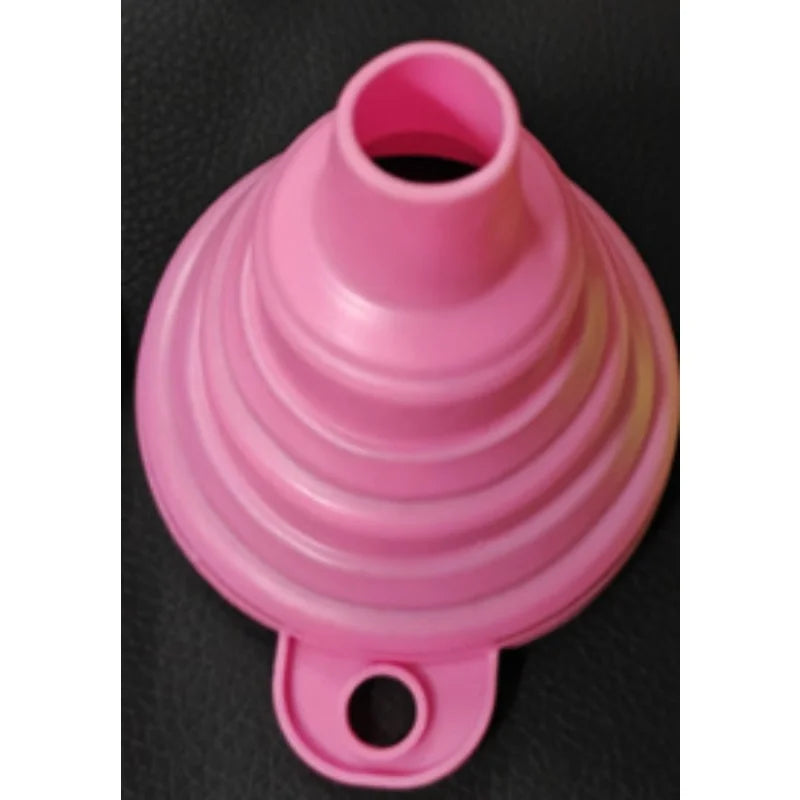 Car Engine Funnel Universal Silicone Liquid Funnel Washer Fluid Change Foldable Portable Auto Engine Oil Petrol Change Funnels