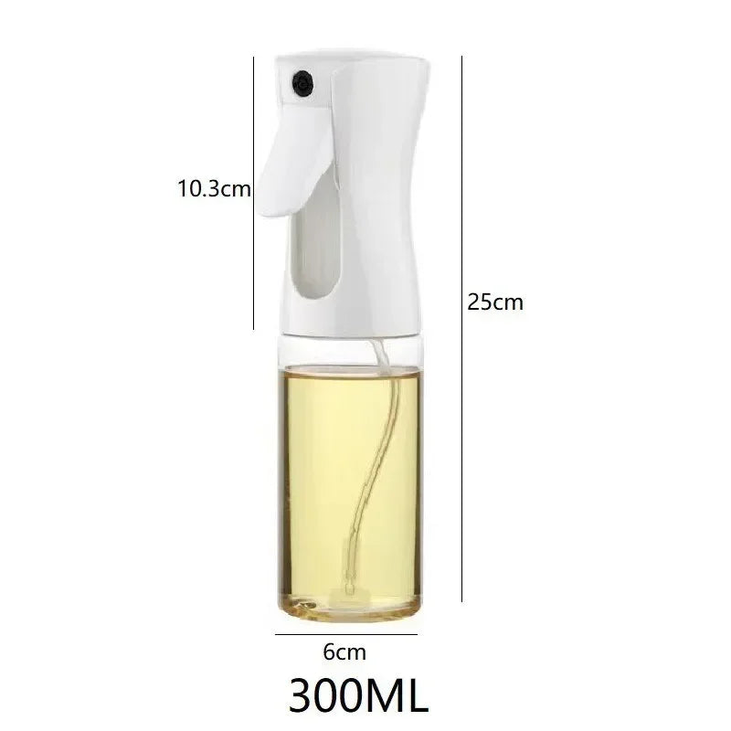 Olive Oil Mister Spray Bottle for Cooking - Cooking Oil Spray Bottle  Air Fryer Accessories - Refillable Glass Dispenser