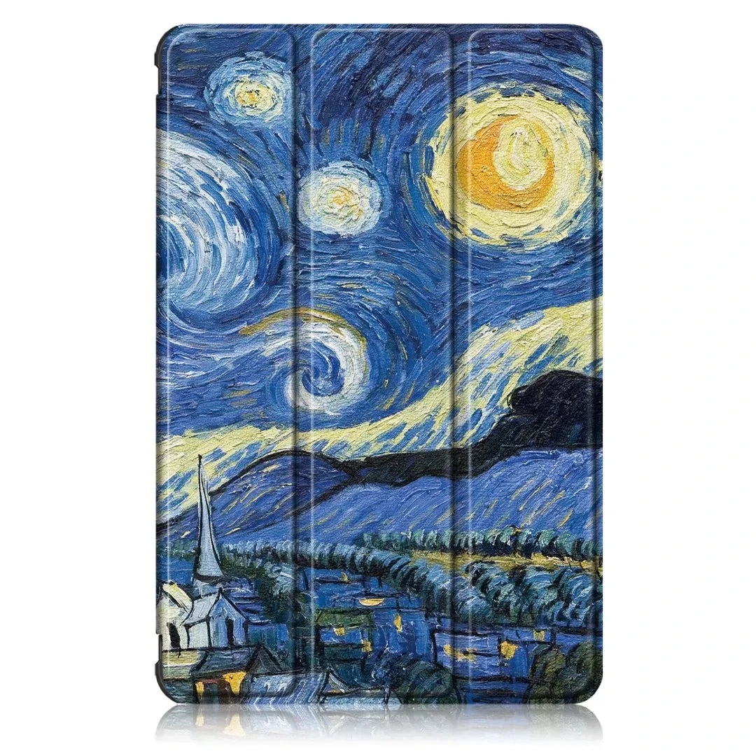 For Samsung Galaxy Tab A9 2023 Case 8.7 inch Magnetic Tri-Folding PU Leather Stand Cover for Galaxy Tab A9 SM-X110 X115 Tablet